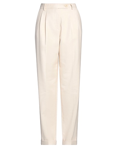 SEE BY CHLOÉ Casual pants Ivory 53% Cotton, 31% Polyester, 14% Viscose, 2% Elastane