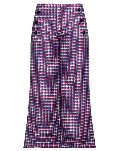 SIMONA CORSELLINI Pantalone Blu china 70% Poliestere, 30% Viscosa