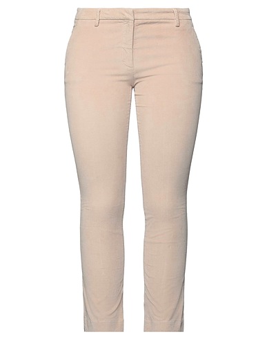 TRUE ROYAL Casual trouser Beige 98% Cotton, 2% Elastane