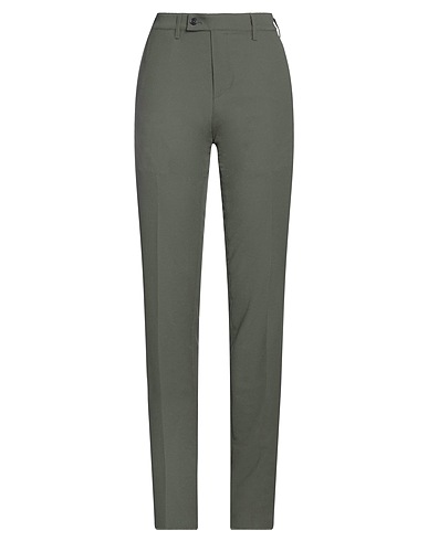 LARDINI Casual trouser Military green 100% Polyester