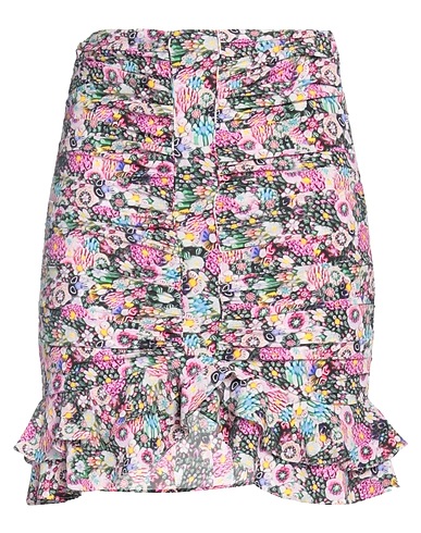 ISABEL MARANT Minigonna Rosa 91% Seta, 9% Poliestere