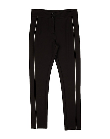 MANILA GRACE Casual pants Black 66% Viscose, 29% Nylon, 5% Elastane