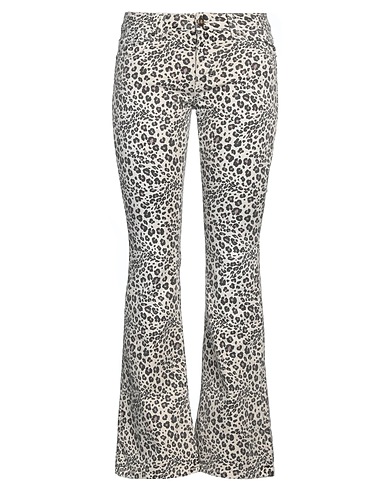 ANIYE BY Denim pants Ivory 97% Cotton, 3% Elastane