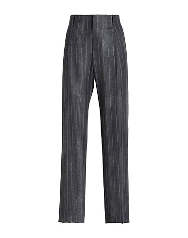 VERSACE Casual trouser Grey 100% Virgin Wool