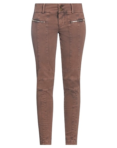 SEAFARER Casual trouser Brown 97% Cotton, 3% Elastane