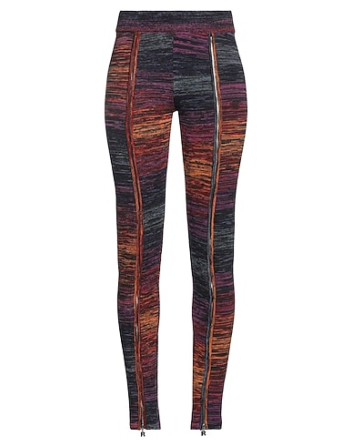 ROTATE BIRGER CHRISTENSEN Leggings Mauve 35% Polyester, 35% Cotton, 15% Acrylic, 9% Polyamide, 6% Wool