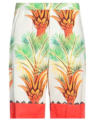 ENDLESS JOY Shorts & Bermuda Ivory 100% Rayon