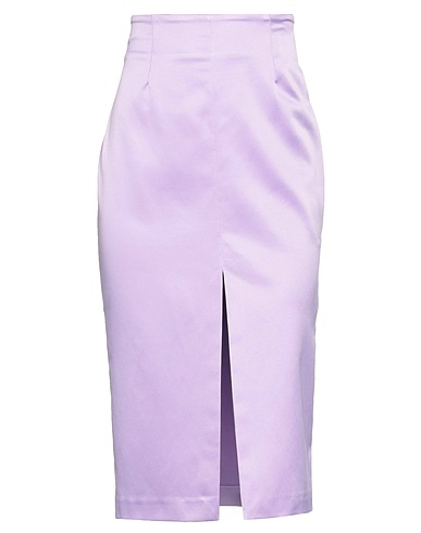 ANIYE BY Midi skirt Lilac 95% Polyester, 5% Elastane