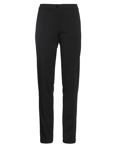 MIRELLA MATTEINI Pantalone Nero 95% Poliestere, 5% Elastan