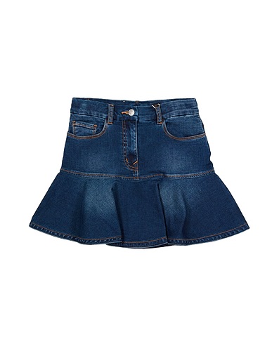 CHIARA FERRAGNI Gonna jeans Blu 98% Cotone, 2% Elastan