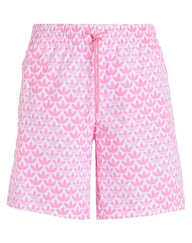 ADIDAS ORIGINALS Shorts & Bermuda Graphics Monogram AOP Short
 Pink 100% Cotton