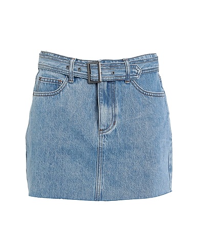 GUESS Denim skirt Blue 100% Cotton