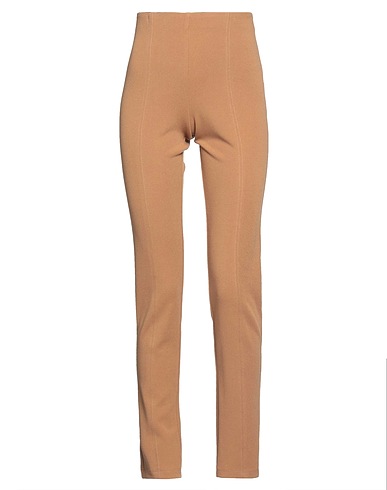 MIRELLA MATTEINI Pantalone Cammello 95% Poliestere, 5% Elastan