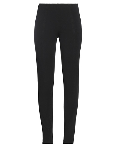 MIRELLA MATTEINI Pantalone Nero 95% Poliestere, 5% Elastan