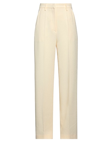 NANUSHKA Casual trouser Pastel yellow 64% Triacetate, 36% Polyester
