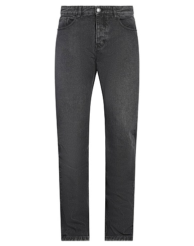 AMI ALEXANDRE MATTIUSSI Denim pants Black 100% Cotton