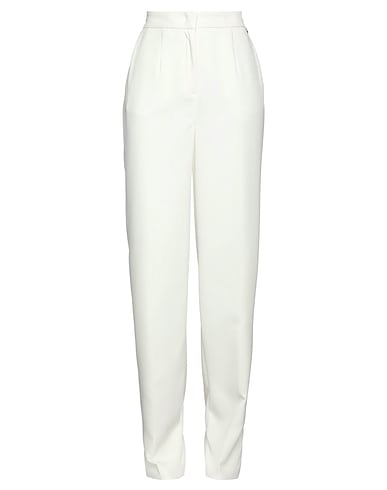 LIU •JO Pantalone Avorio 89% Poliestere, 11% Elastan