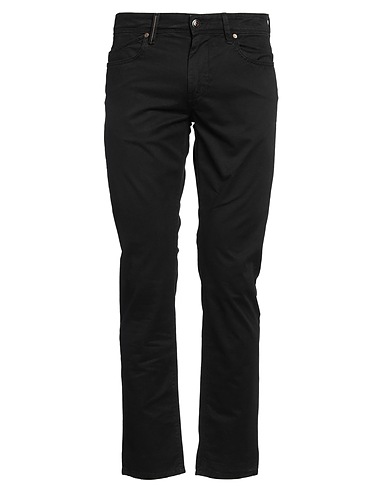 RE_HASH Denim pants Black 98% Cotton, 2% Elastane