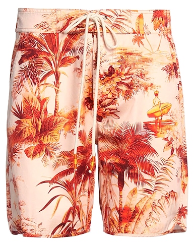 ALANUI Shorts & Bermuda Orange 100% Cotton