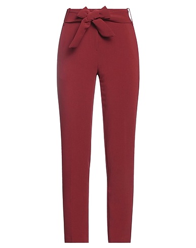 CORTE dei GONZAGA Casual trouser Garnet 78% Polyester, 17% Viscose, 5% Elastane