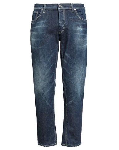 DONDUP Denim trousers Blue 99% Cotton, 1% Elastane