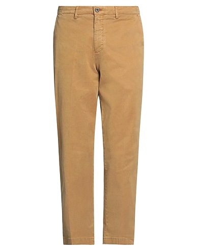 QUATTRO.DECIMI Casual trouser Camel 50% Cotton, 44% Tencel™, 4% Silk, 2% Elastane