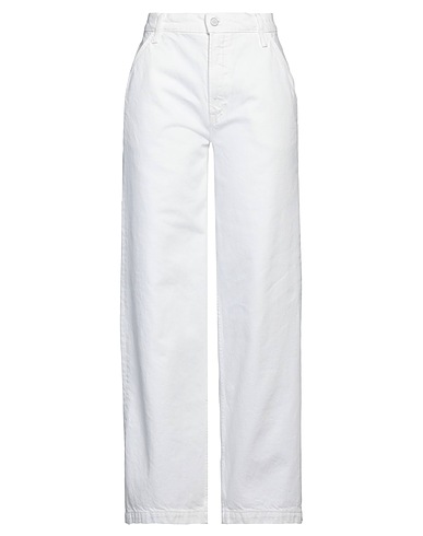 MOTHER Bootcut Jeans White 100% Cotton