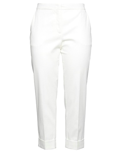 PT Torino Casual pants White 98% Cotton, 2% Elastane