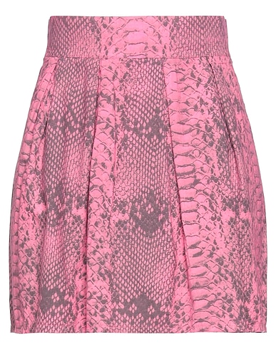 HAPPINESS Mini skirt Magenta 100% Cotton