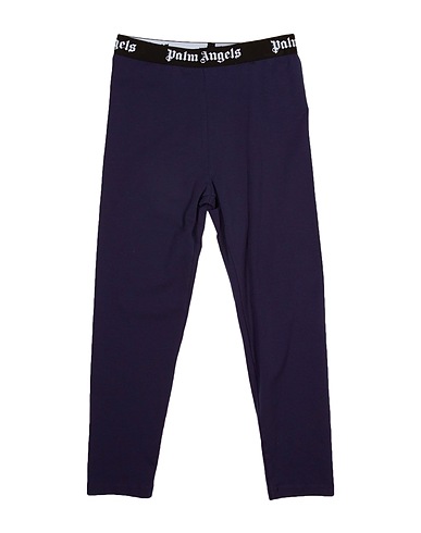 PALM ANGELS Leggings Midnight blue 95% Cotton, 5% Elastane, Polyester, Polyamide