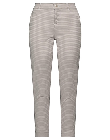 ELISA CAVALETTI by DANIELA DALLAVALLE Casual pants Taupe 58% Cotton, 40% Polyester, 2% Elastane
