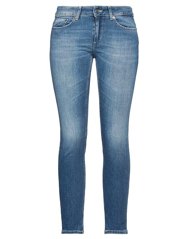 DONDUP Denim trousers Blue 92% Cotton, 6% Elastomultiester, 2% Elastane
