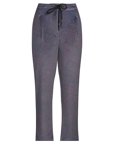 BRAND UNIQUE Casual trouser Slate blue 95% Polyester, 5% Elastane