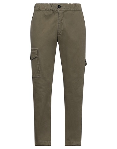 PMDS PREMIUM MOOD DENIM SUPERIOR Chinos Verde militare 98% Cotone, 2% Elastan