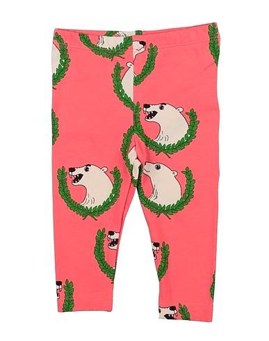 MINI RODINI Leggings Coral 95% Organic cotton, 5% Elastane