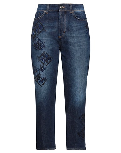 DONDUP Denim trousers Blue 100% Cotton