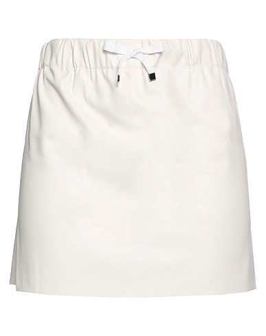 LIVIANA CONTI Mini skirt Light pink 50% Polyurethane, 50% Polyester