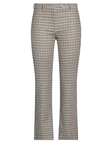 'S MAX MARA Casual trouser Beige 39% Virgin Wool, 30% Polyester, 30% Viscose, 1% Elastane