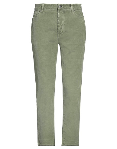 DEPARTMENT 5 Casual trouser Green 98% Cotton, 2% Elastane