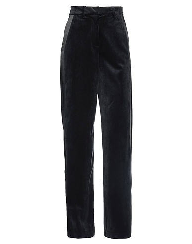 VICOLO Casual trouser Black 100% Cotton, Polyester, Elastane