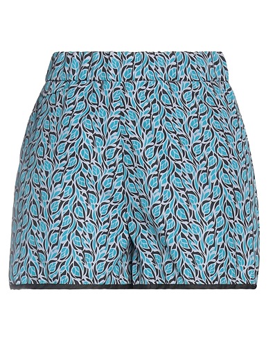 BERWICH Shorts & Bermuda Deep teal 100% Cotton