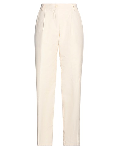 T-JACKET by TONELLO Casual trouser Ivory 67% Cotton, 33% Nylon