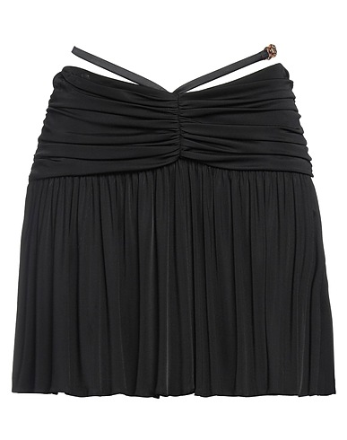 VERSACE Mini skirt Black 100% Viscose