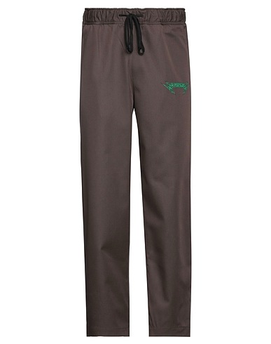RASSVET Casual trouser Dark brown 67% Polyester, 33% Cotton
