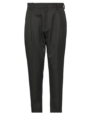 LOW BRAND Chinos Verde militare 55% Poliestere, 45% Lana Vergine