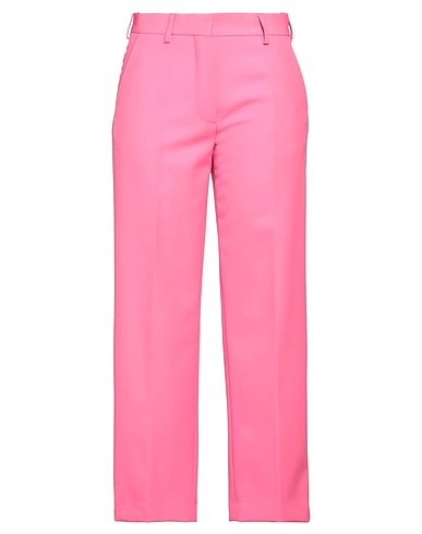 DRIES VAN NOTEN Casual pants Pink 55% Polyester, 45% Wool