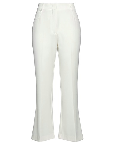 STELLA McCARTNEY Pantalone Bianco 53% Poliestere, 43% Lana, 4% Elastan