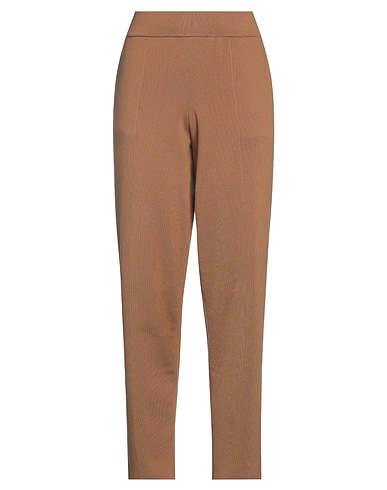 ROBERTO COLLINA Casual pants Camel 100% Merino Wool