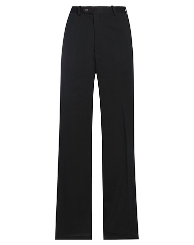 MAISON MARGIELA クラシックパンツ ブラック アクリル 50% / ウール 50%