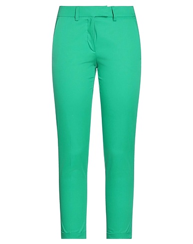 NORA BARTH Casual trouser Green 98% Cotton, 2% Elastane